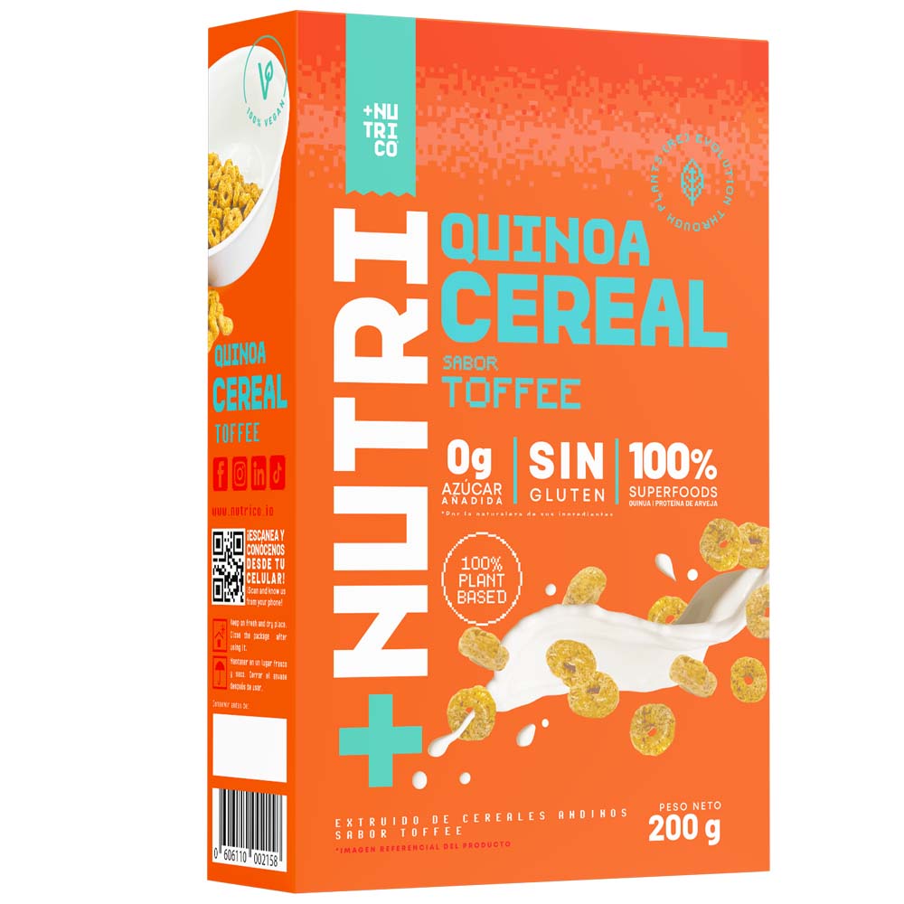 Cereal + NUTRI CO Toffee Caja 200g