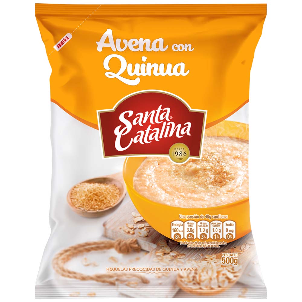 Avena Quinua SANTA CATALINA Bolsa 500g