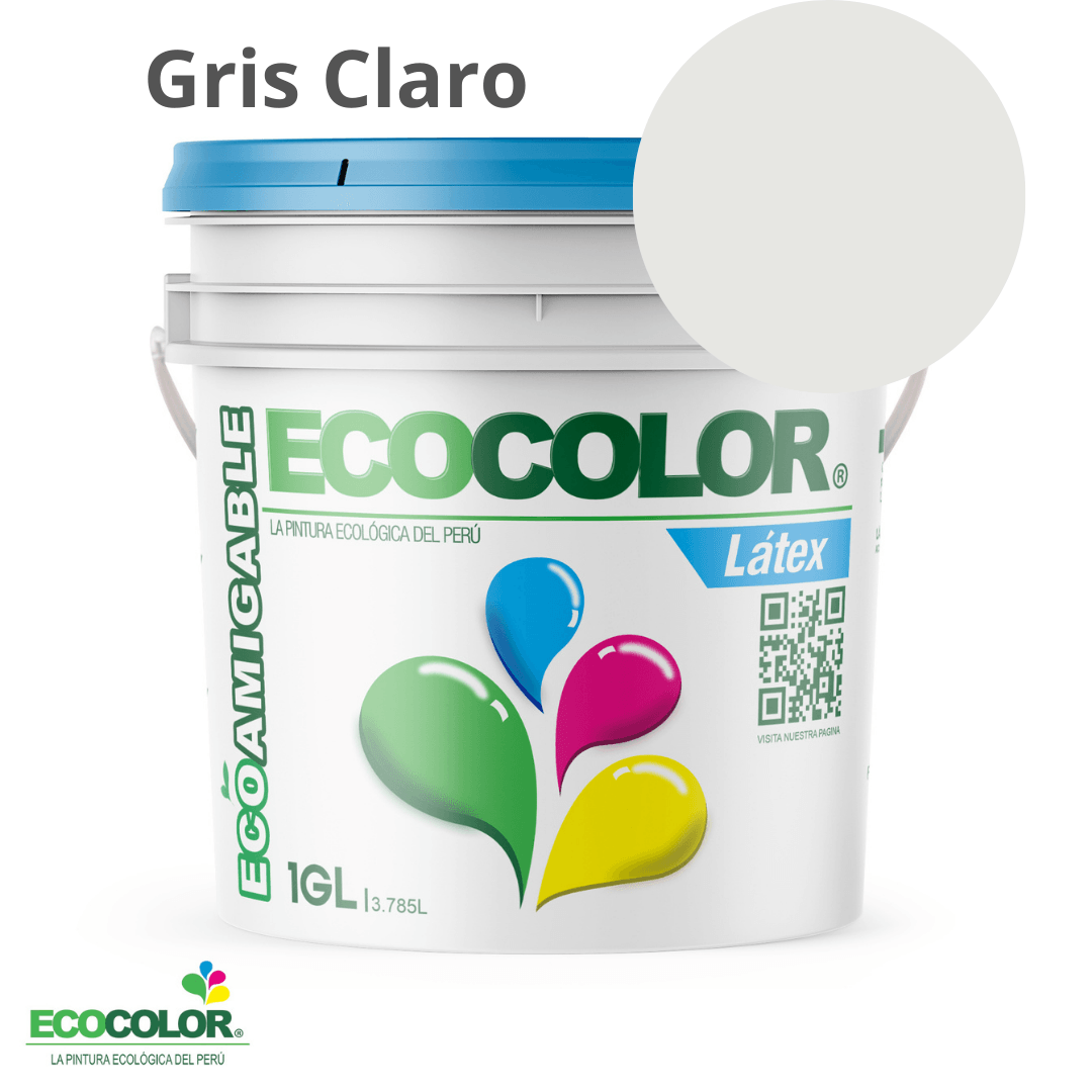 Pintura LATEX 1 Galón Gris Claro