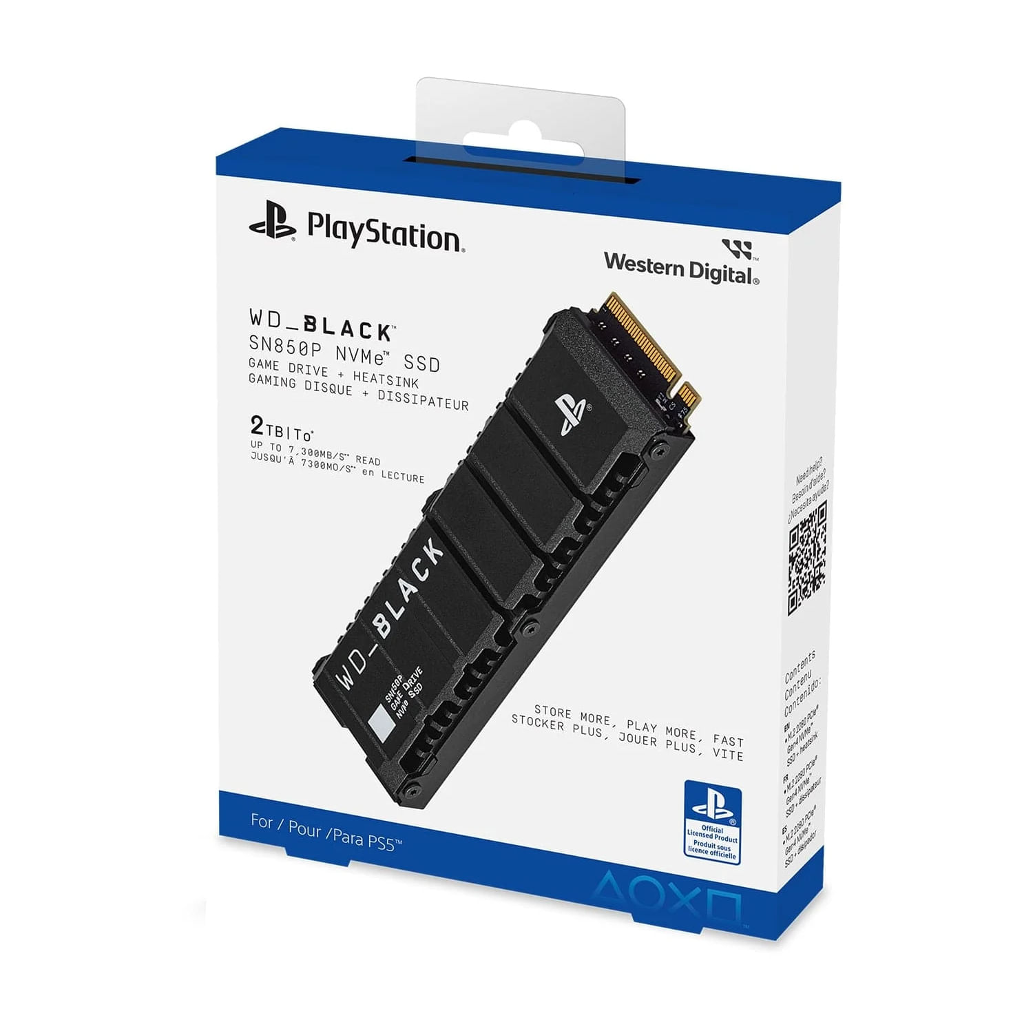 Unidad de Estado Sólido 2TB Ps5 - SSD 2TB Para Ps5 Western Digital