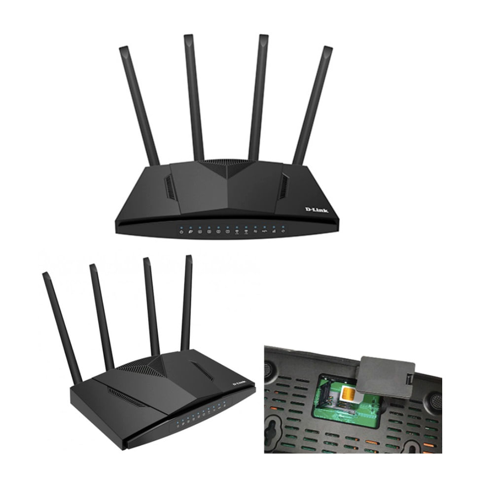 Router D-Link DWR-M921 N300 4G LTE liberado hasta 32 dispositivos
