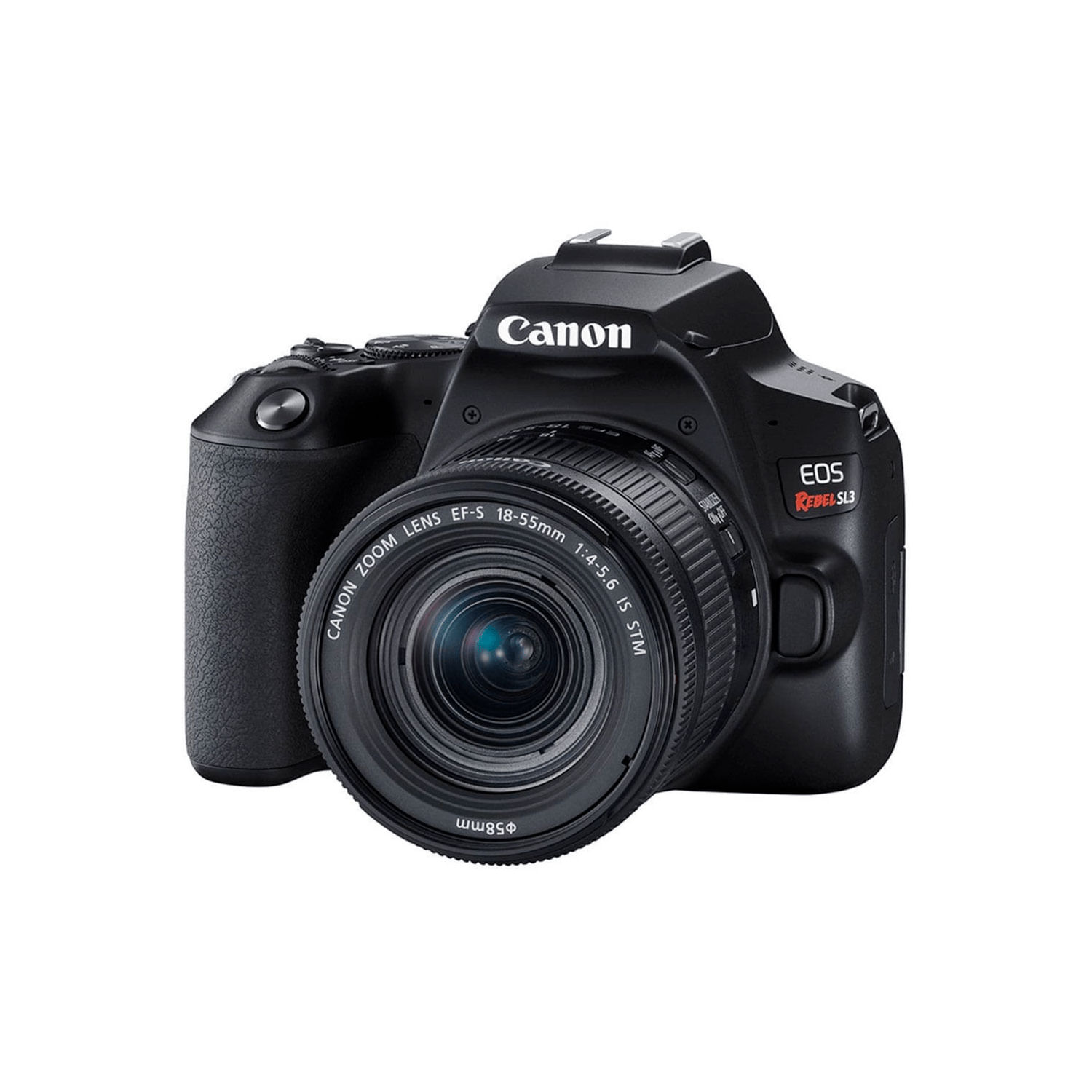 Cámara Canon EOS Rebel SL3 Lente EF-S 18-55mm