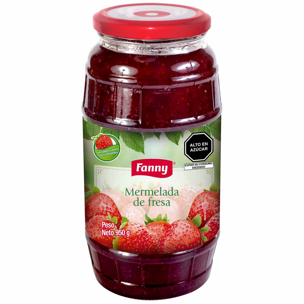 Mermelada de Fresa FANNY Frasco 950g