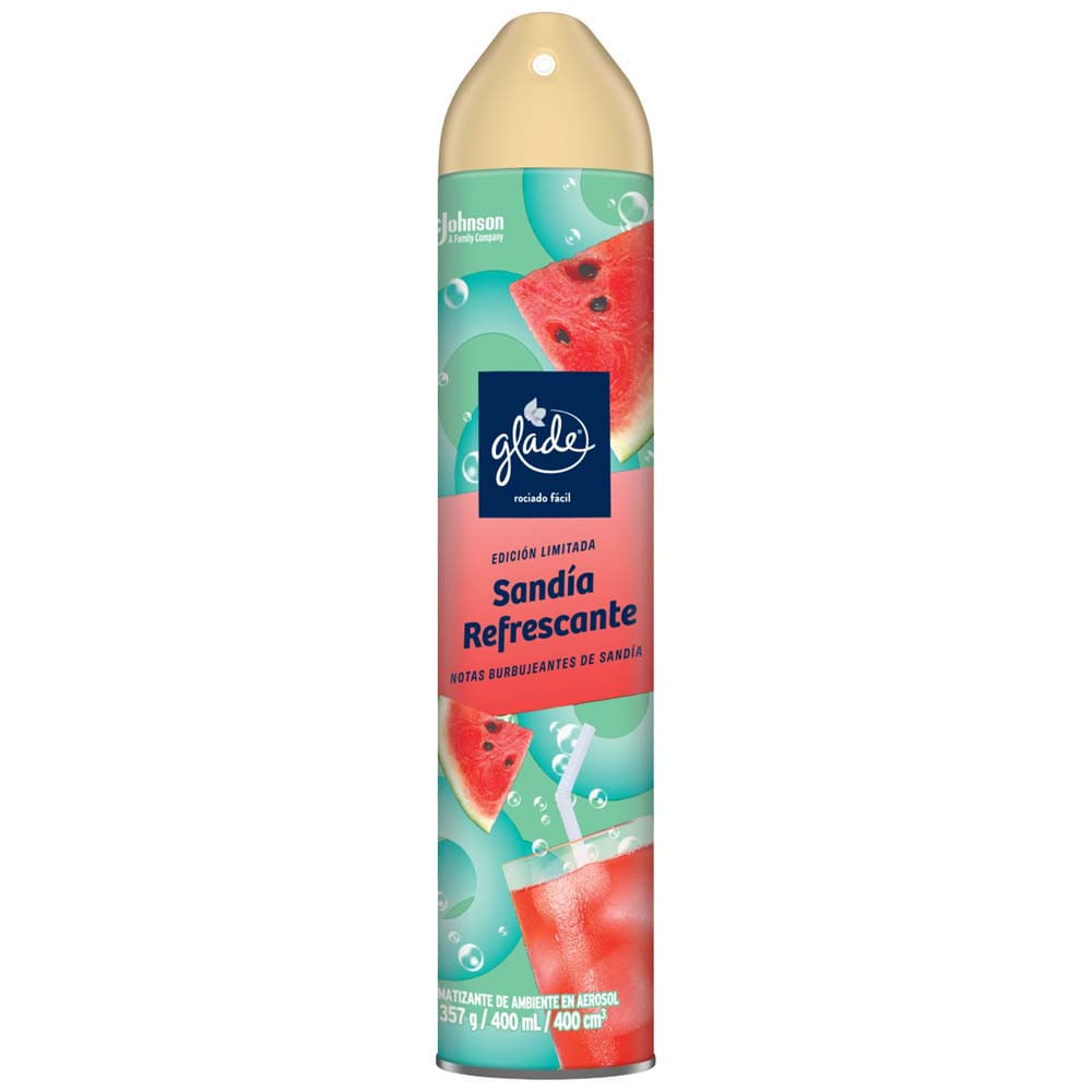 Aerosol GLADE Sandía Refrescante Frasco 400ml PV