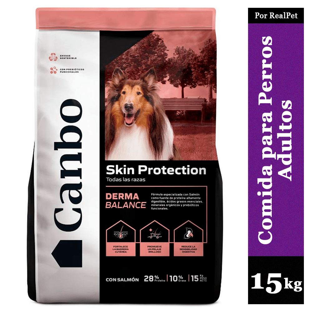 Comida para Perro Canbo Skin Protection Piel Sensible Salmón 15 kg