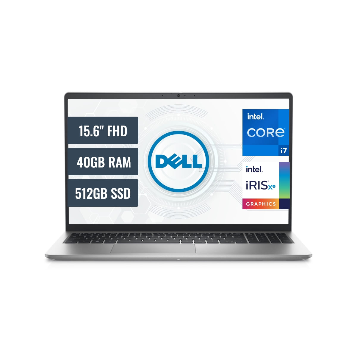 Laptop Dell Inspiron 3520 Intel Core i7 1255U 40GB RAM 512GB SSD 15.6 FHD IPS FreeDos