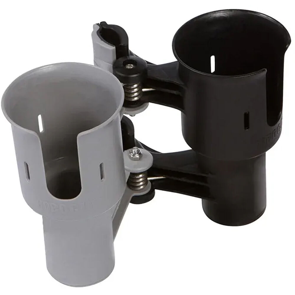 Portavasos Y Soporte para Bebidas Robocup Clamp On Dual Cup Gris Y Negro