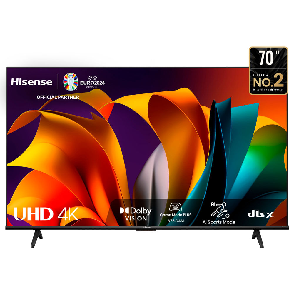 Televisor HISENSE LED 70" UHD 4K Smart TV 70A6N