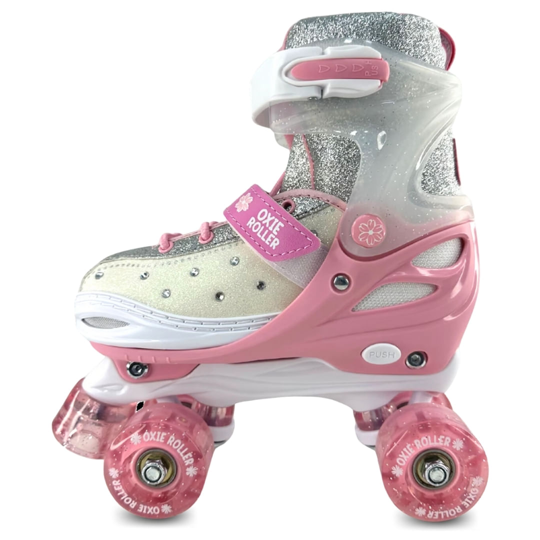 Patines para Niños Favorite Star Talla S 31-34 Rosado Mate