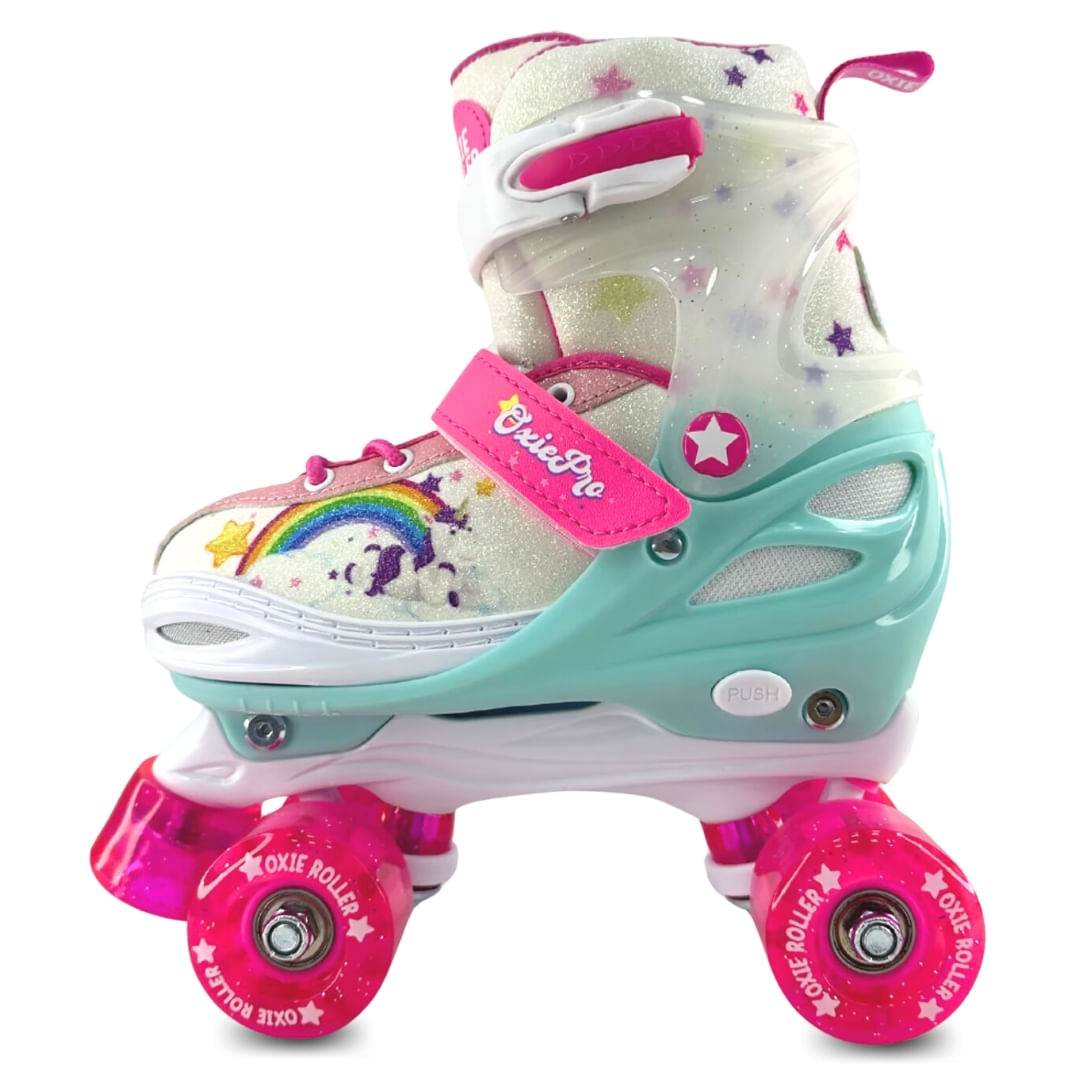 Patines para Niños Favorite Star Talla S 31-34 Fucsia