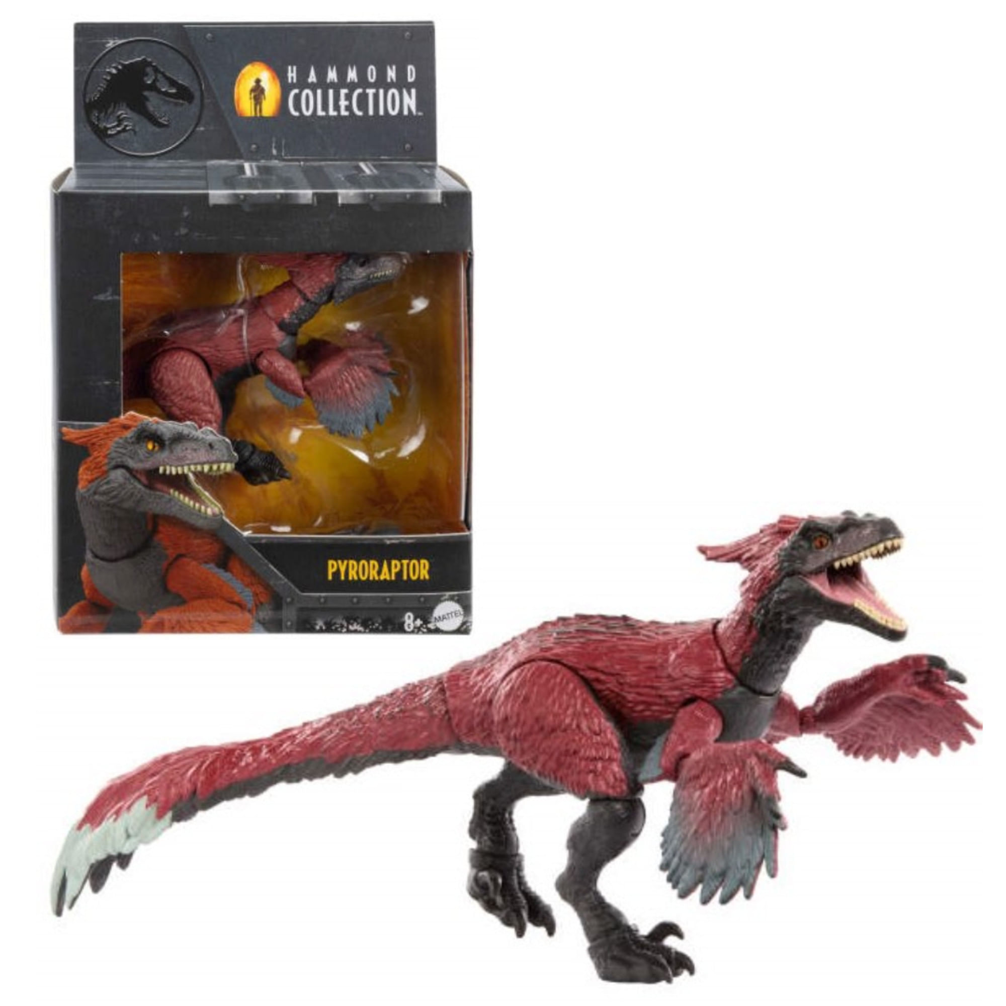 Dinosaurio Hammond Pyroraptor JURASSIC WORLD