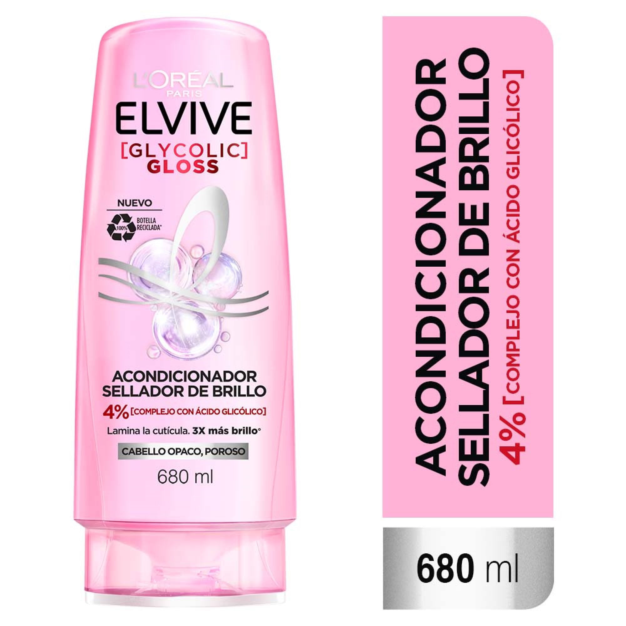 Acondicionador ELE Glycolic Gloss Frasco 680ml