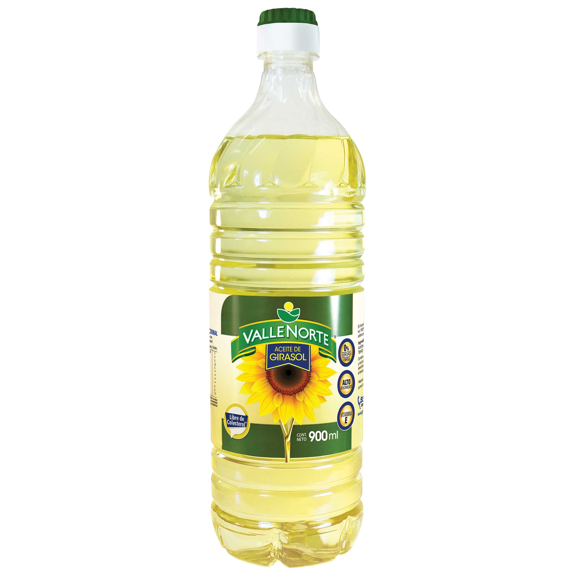 Aceite Girasol VALLENORTE Botella 900g