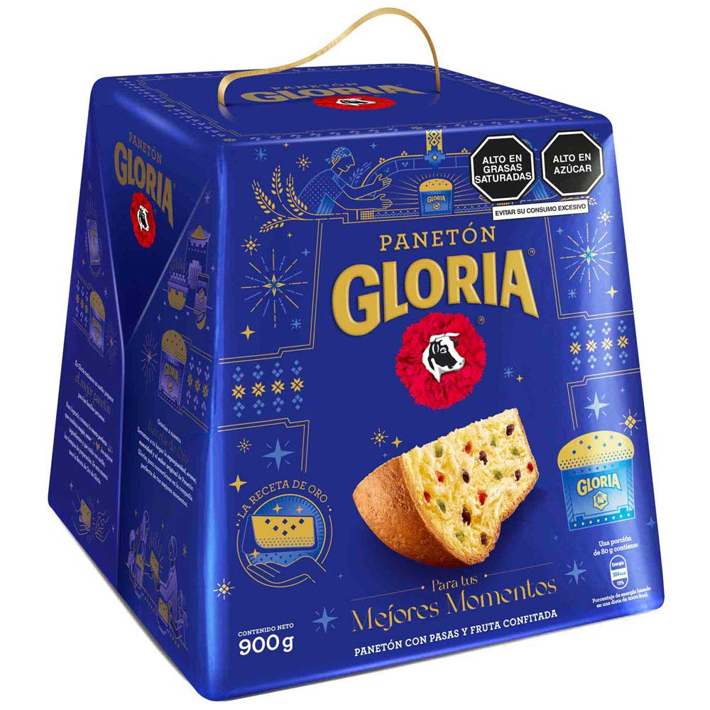 Panetón GLORIA Caja 900g