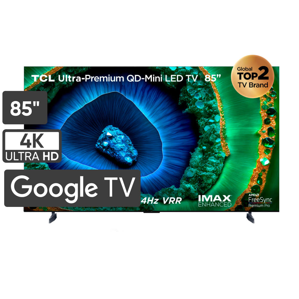 Televisor TCL QD Miniled 85" UHD 4K Smart TV 85C855