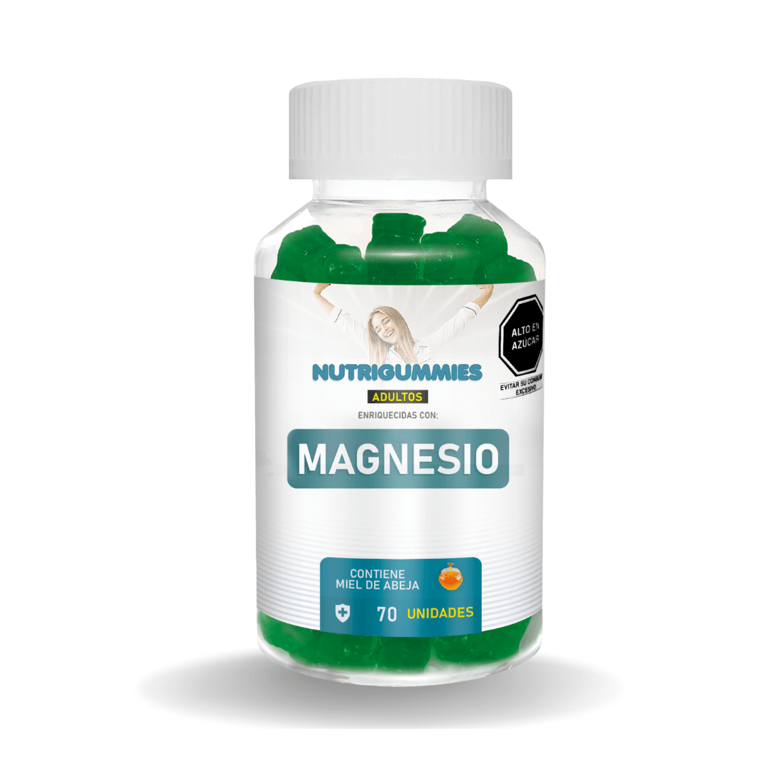 Nutrigummies Adulto Magnesio 70 Gomitas