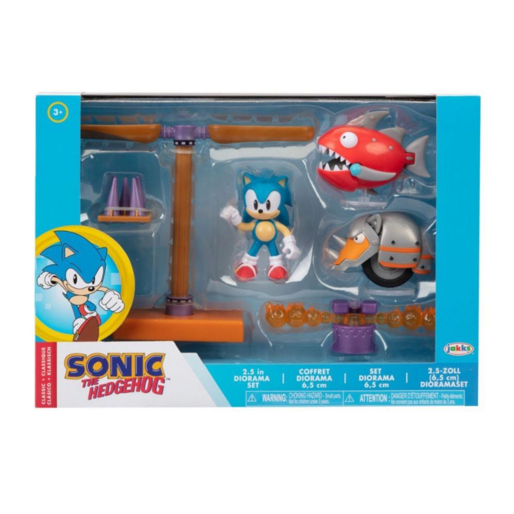 Figura Sonic Diorama Flying Battery Zone