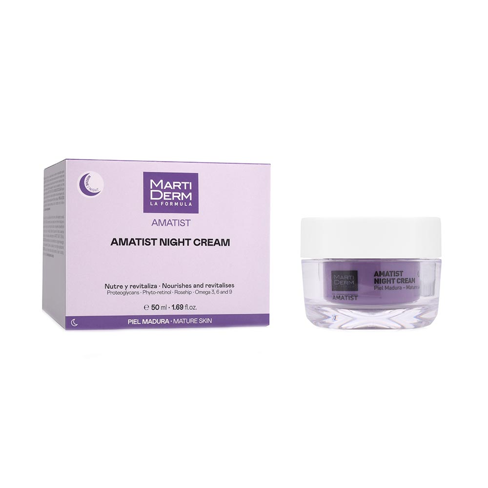 Crema Hidratante para Piel Madura Martiderm Amatist Night Cream