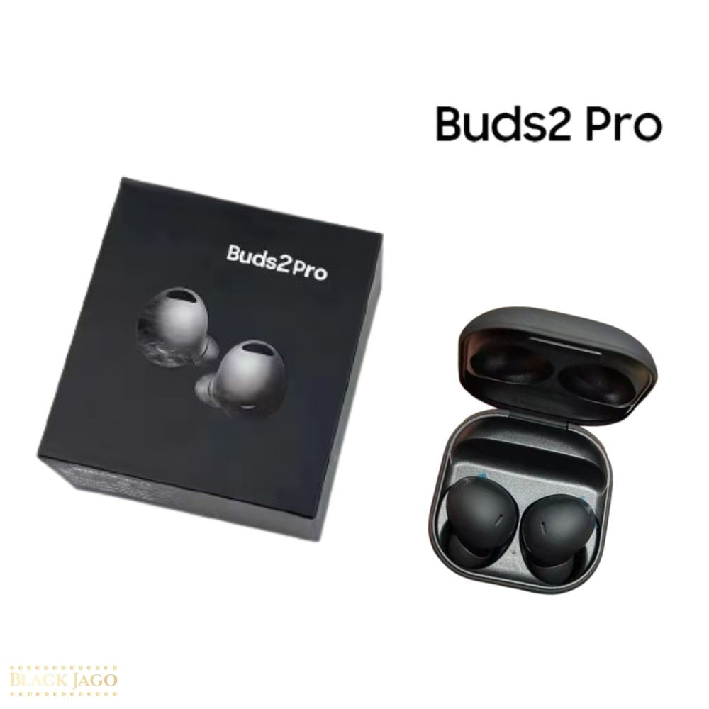 Audífonos Bluetooth Genéricos Buds 2 Pro R510 Negro Modelo Compatibles con Samsung