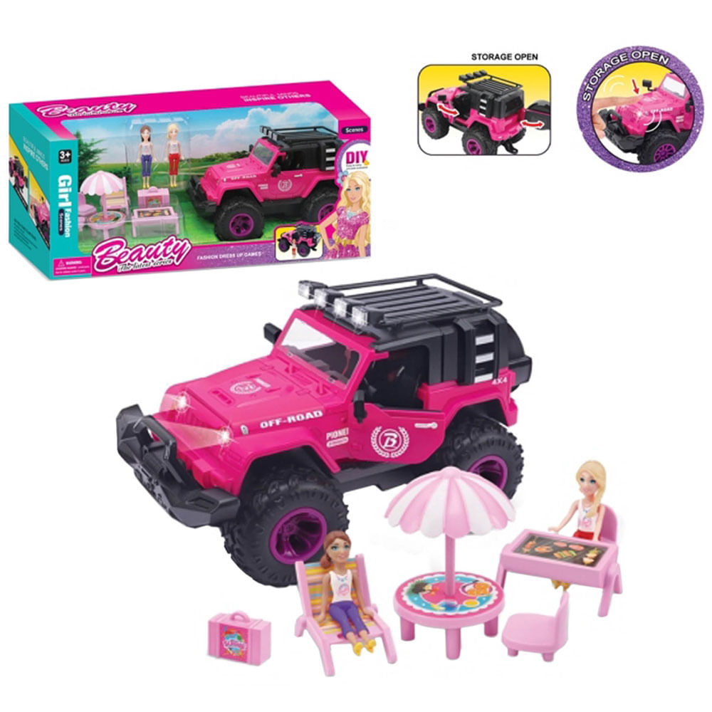 Muñeca Play Set Playa ZHI MEI XIN 8028