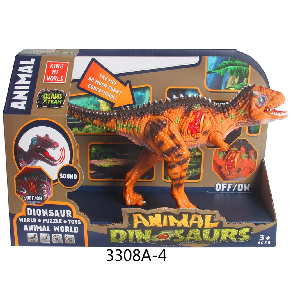 Figura Dinosaurio Con Sonido JIN MEI TAI 3308A-4