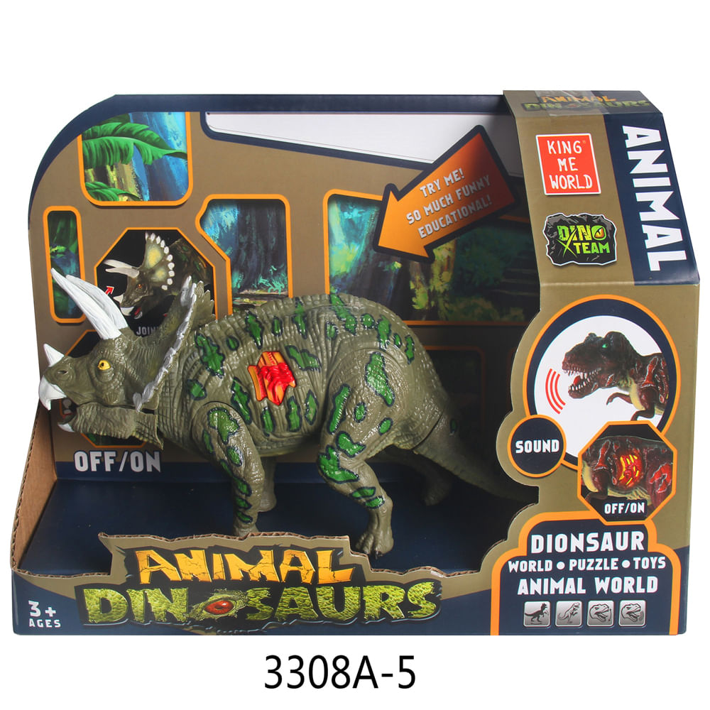 Figura Dinosaurio Con Sonido JIN MEI TAI 3308A-5