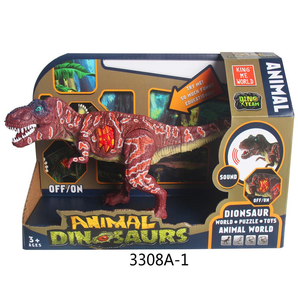 Figura Dinosaurio Con Sonido JIN MEI TAI 3308A-1