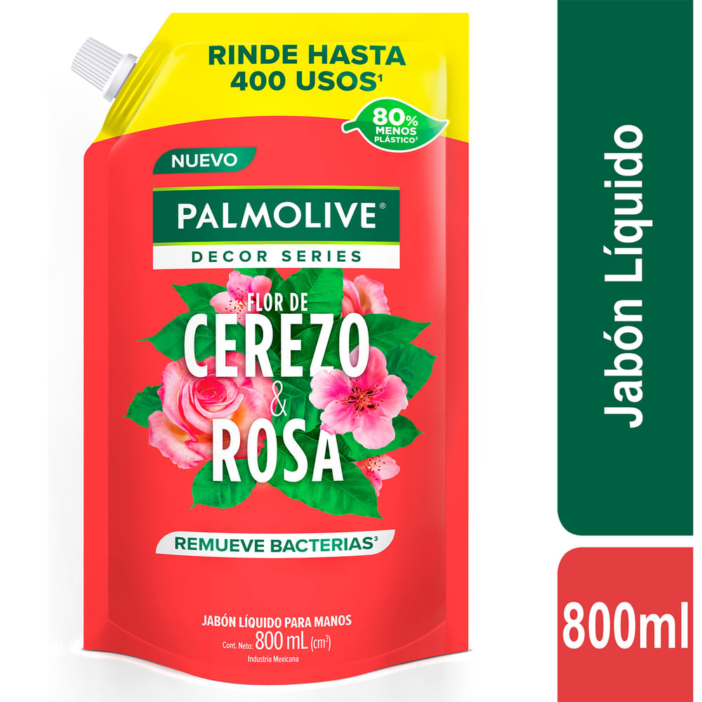 Jabón Líquido PALMOLIVE Flor de Cerezo 800ml