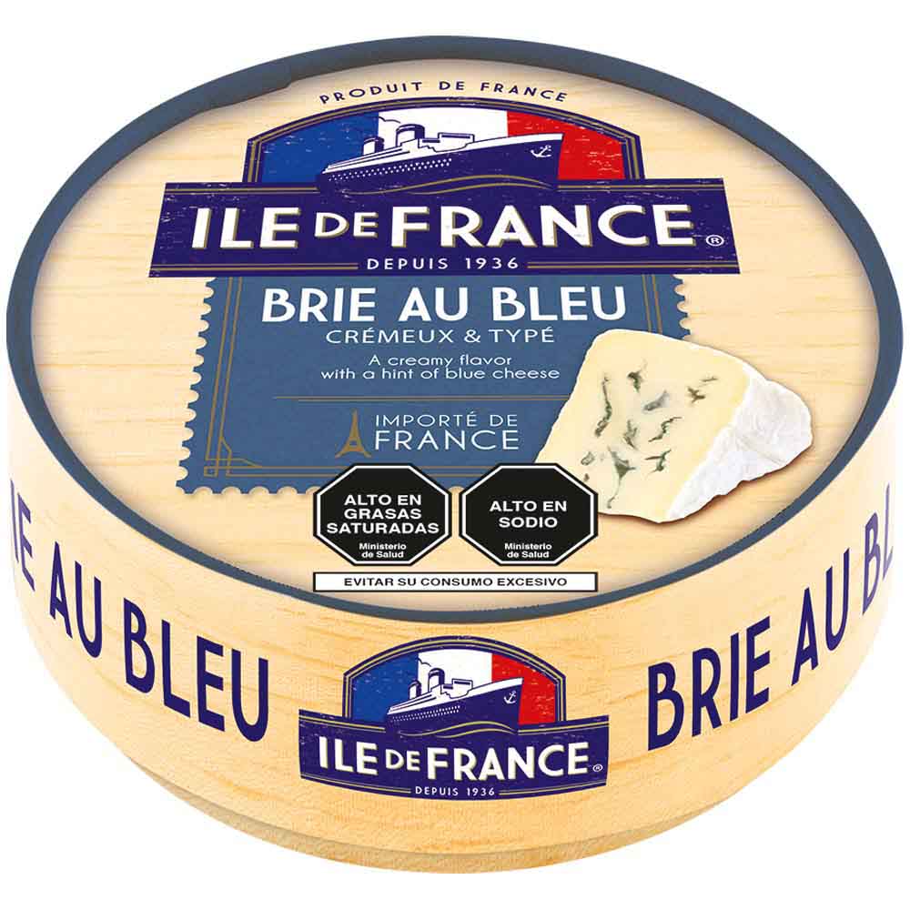 Queso Brie Blue ILE DE FRANCE Paquete 125g