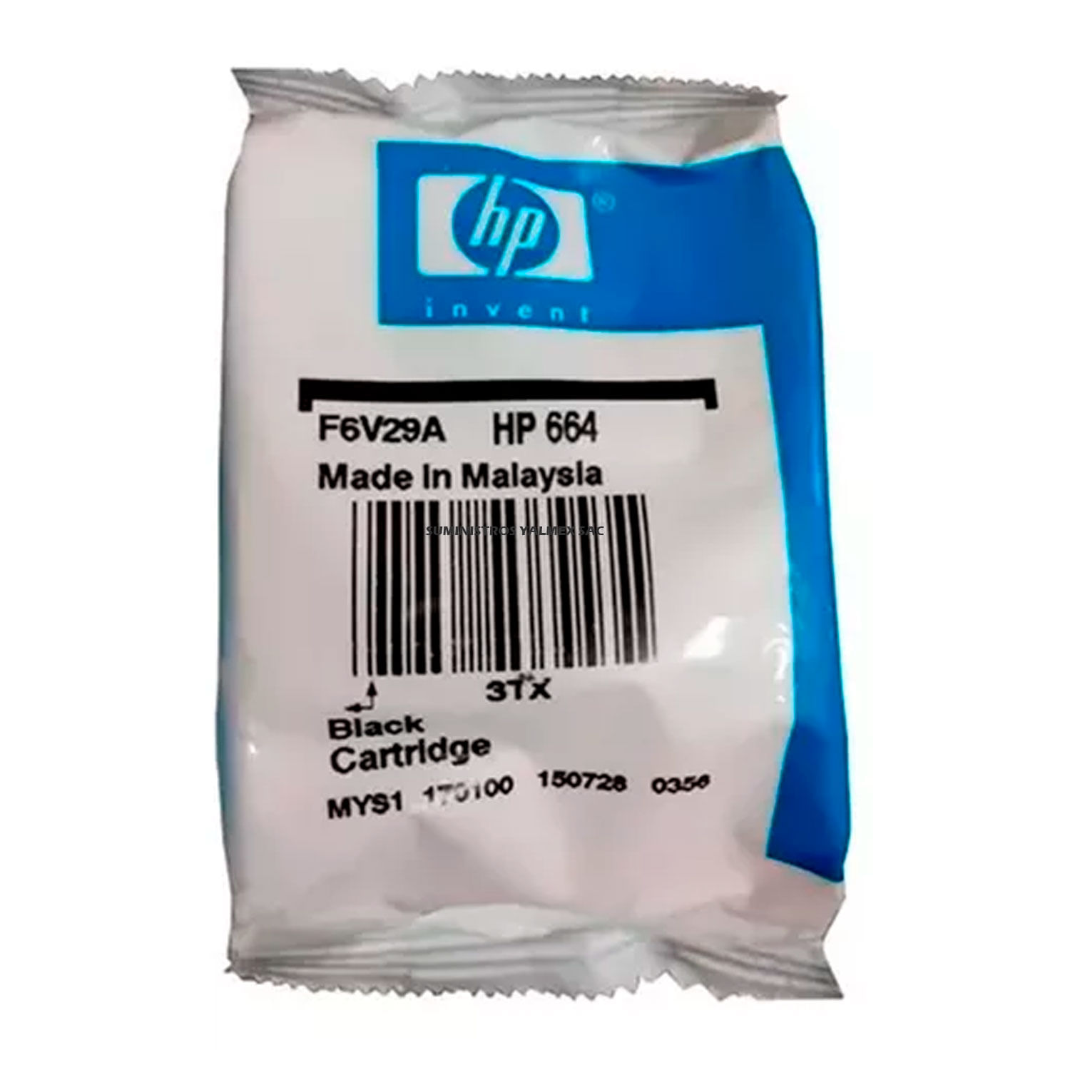 Cartucho Hp 664 Negro para DeskJet 3775 / 4535 Original