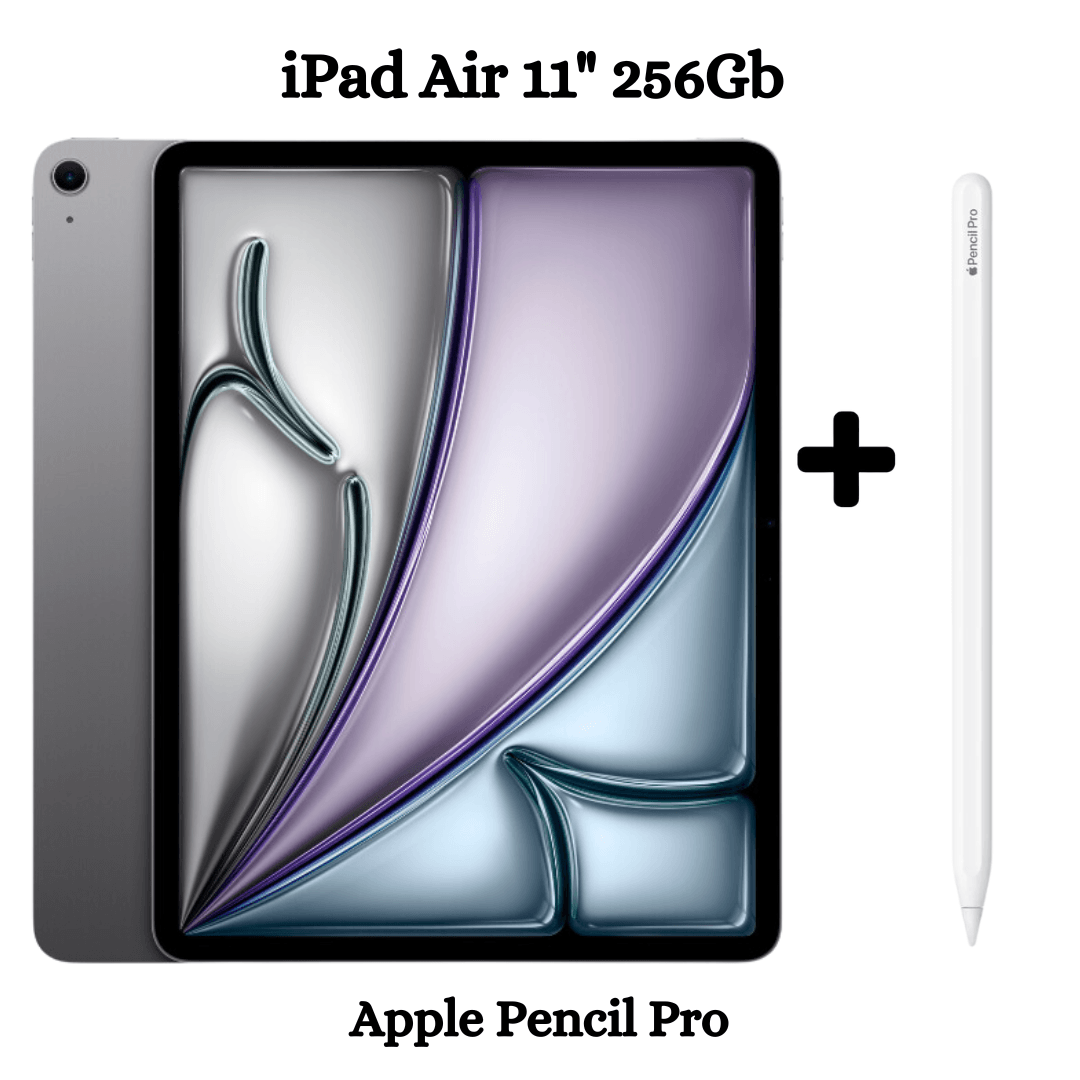 iPad Air 11" Chip M2 Wifi 256GB - Space Gray + Apple Pencil Pro
