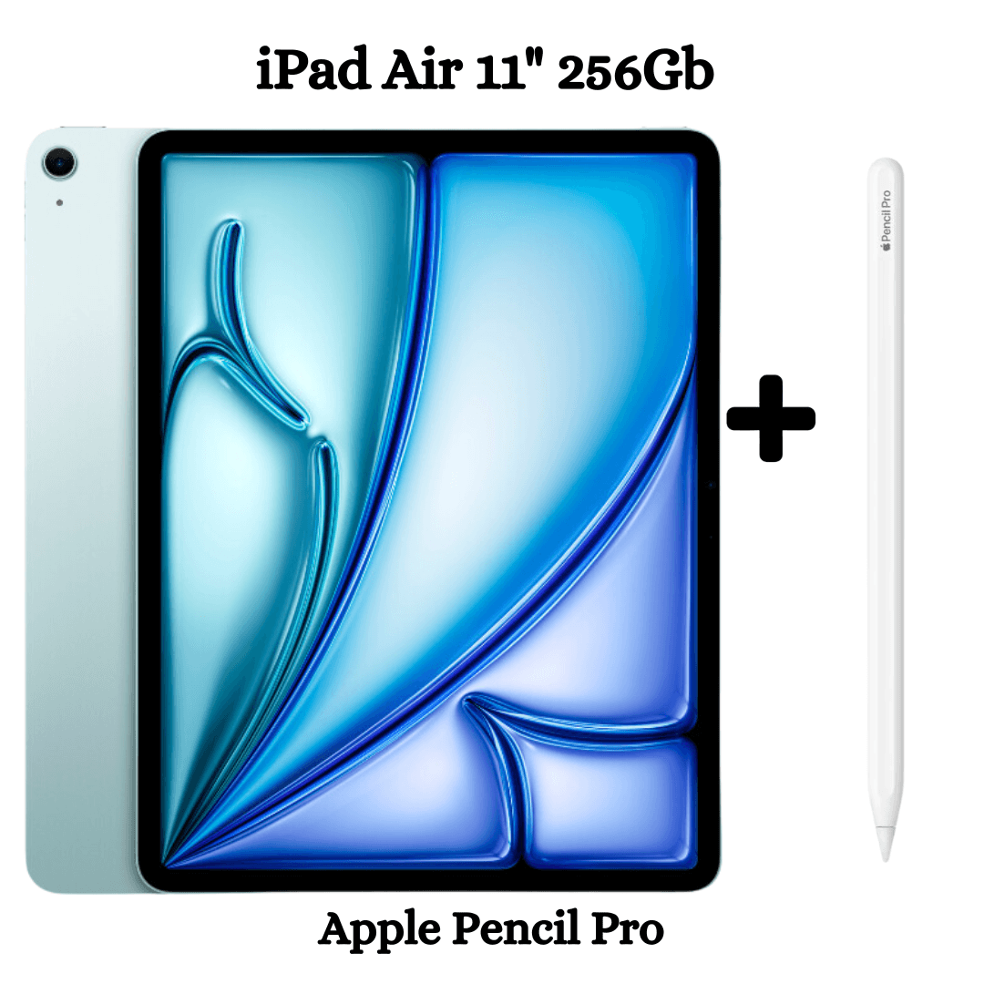 iPad Air 11" Chip M2 Wifi 256GB - Blue + Apple Pencil Pro
