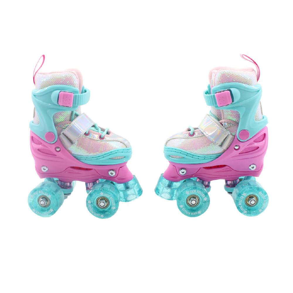 Patines para Niños Gamma Roller Ajustable Turquesa XS 27-30 Oxie Pro