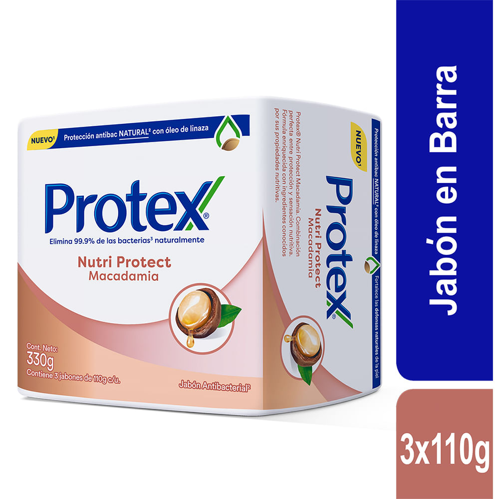 Jabón en Barra PROTEX Macadamia 3x110g