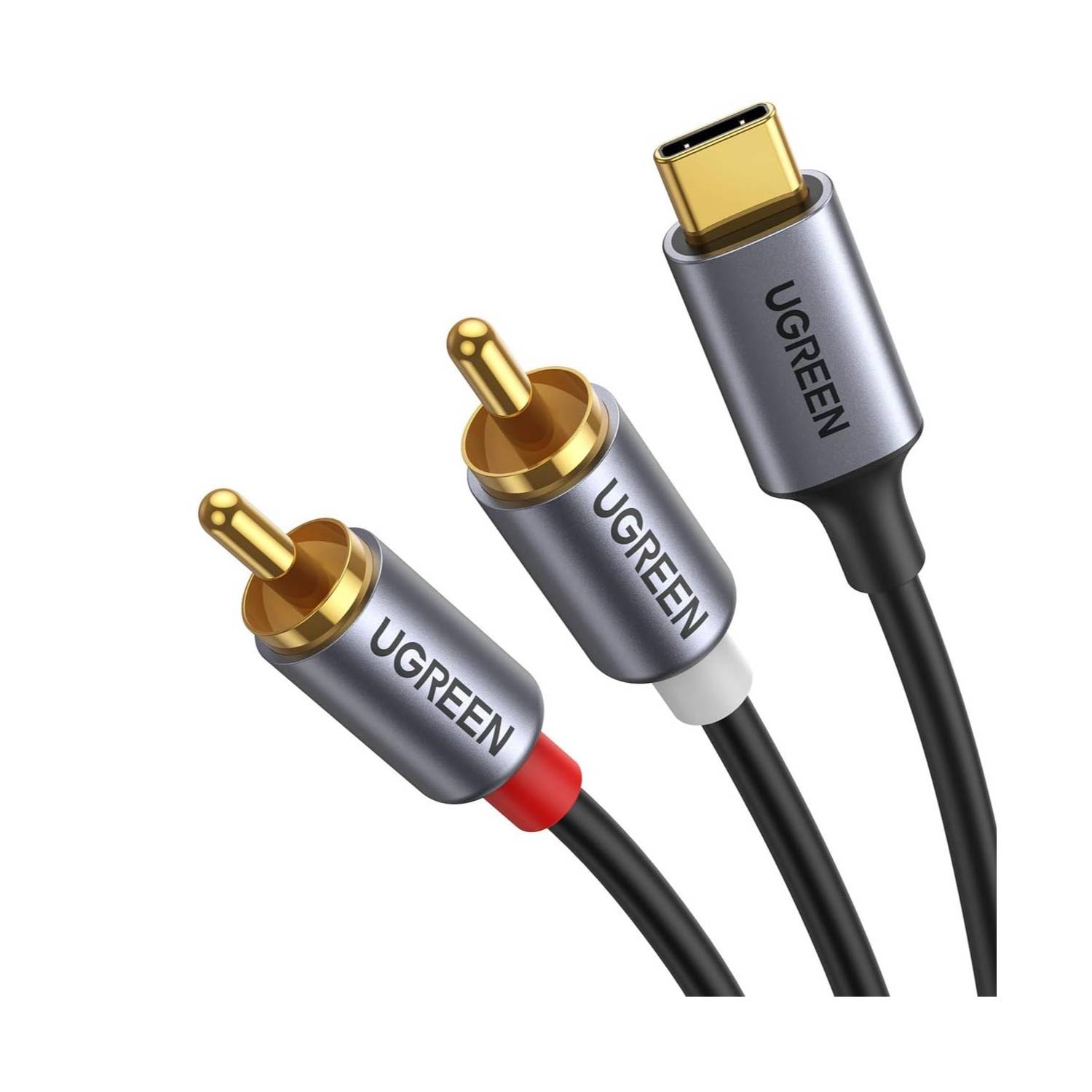 Cable Audio USB-C RCA x2 Ugreen 1.5 metros Adaptador CM451 - 20193