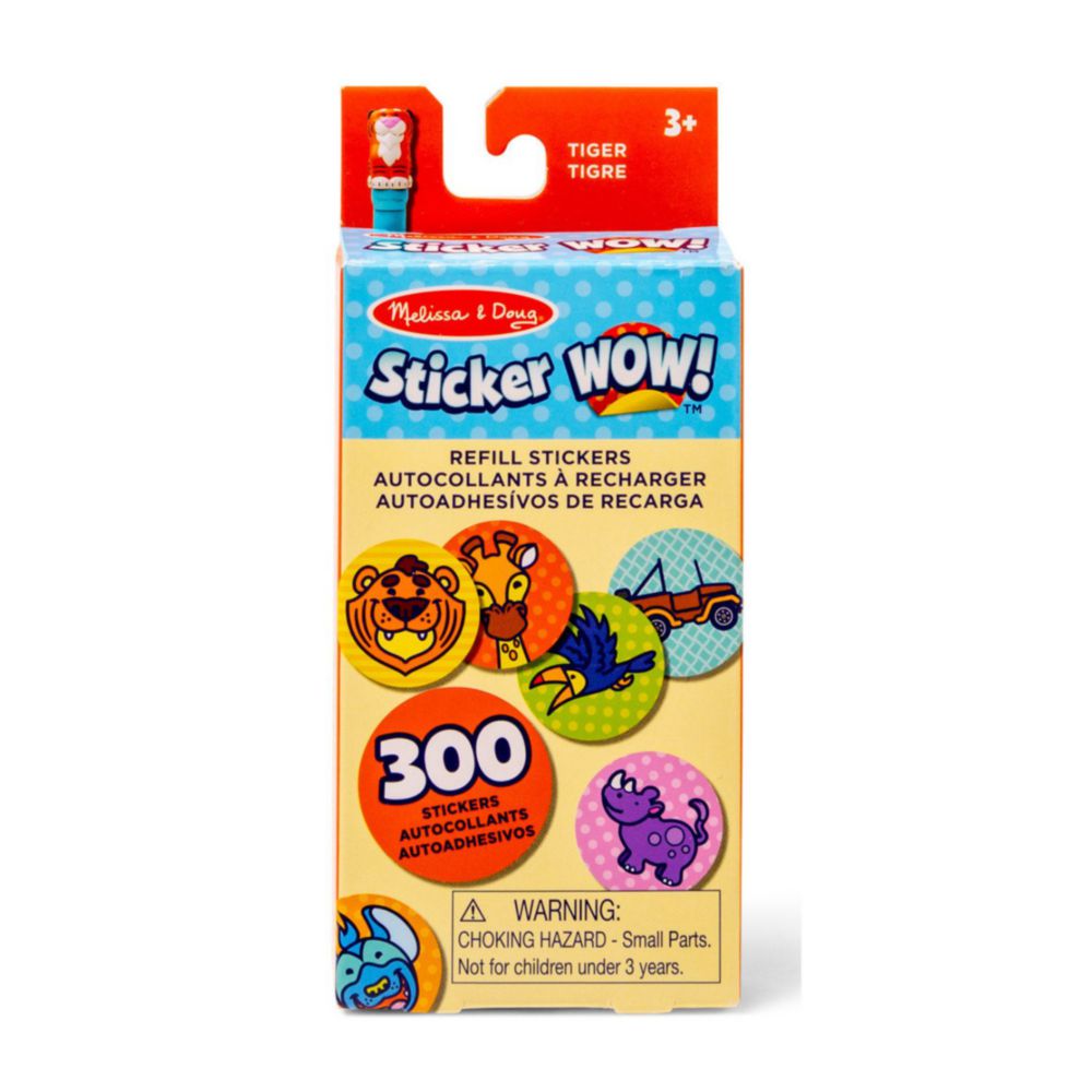 Sticker Wow Melissa & Doug Repuesto Jungla