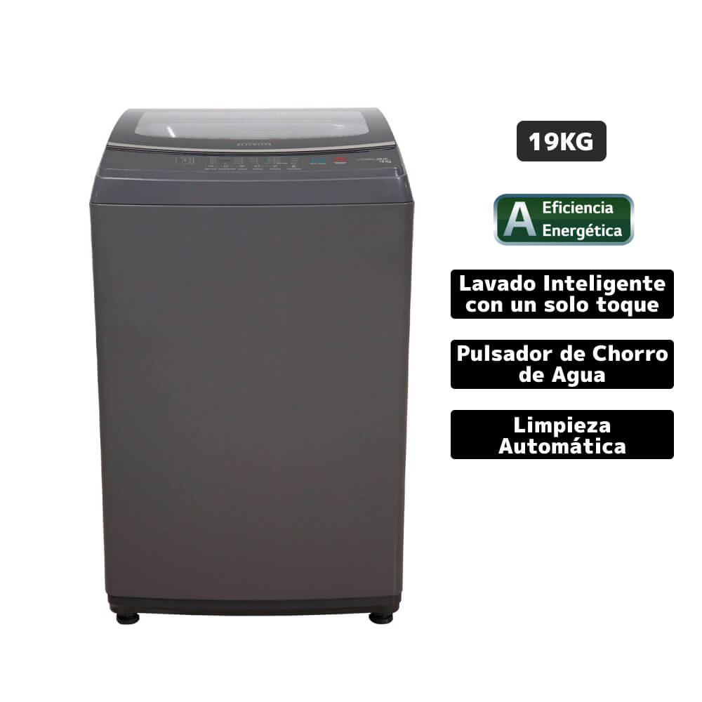 Lavadora BLACKLINE Carga Superior 19kg SPBL19TL Gris Oscuro