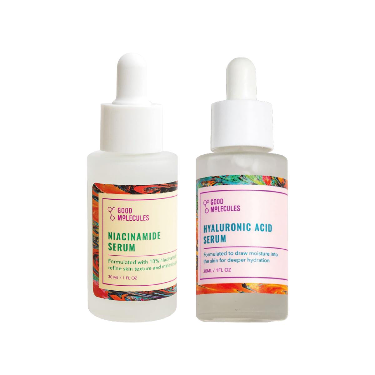 Niacinamide 30ml + Acido Hyaluronic 30ml Good Molecules