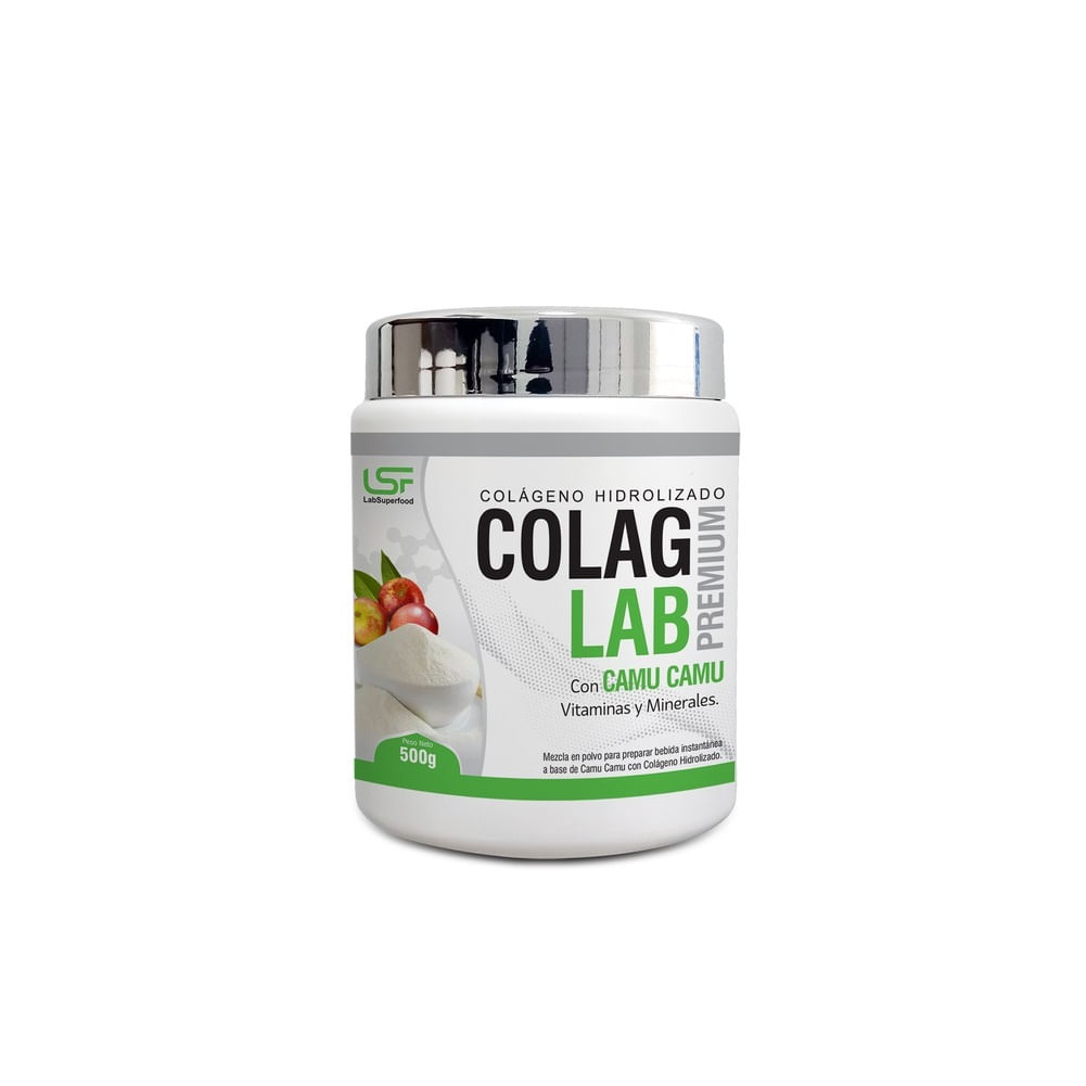 Colageno Hidrolizado Premium ColagLab con camu camu 500gr.