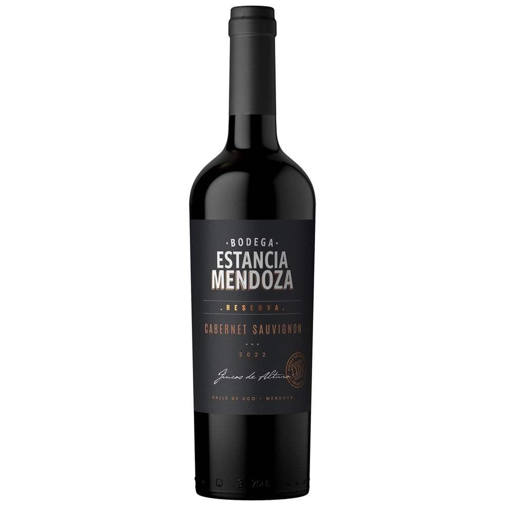 Vino Tinto ESTANCIA MENDOZA Reserva Cabernet Sauvignon Botella 750ml