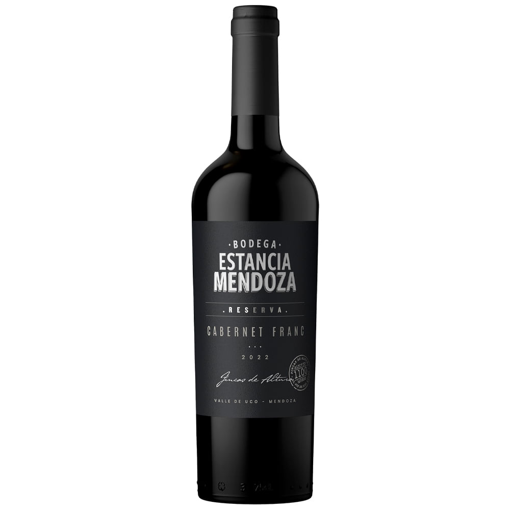 Vino Tinto ESTANCIA MENDOZA Reserva Cabernet Franc Botella 750ml