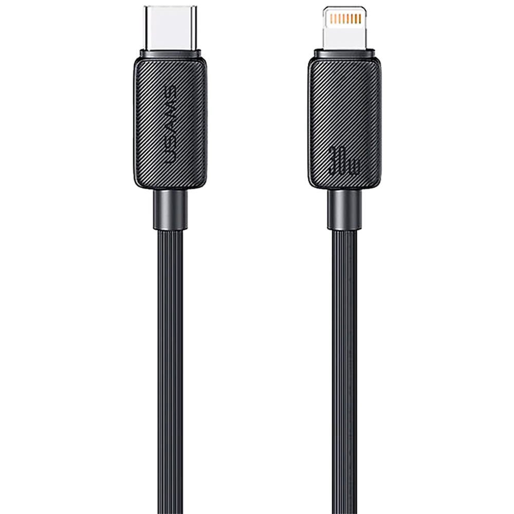 Cable de Carga USAMS Tipo C a Iphone 30W 1m Negro