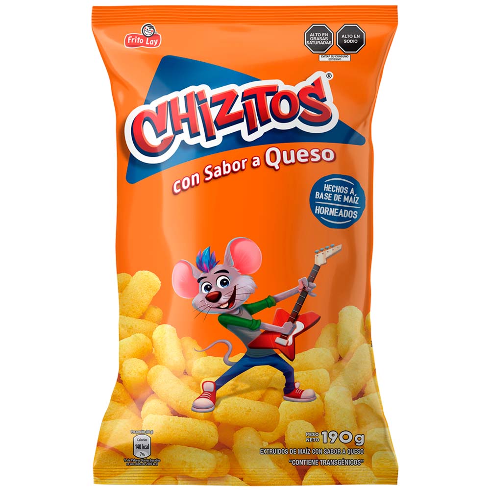 Palitos de Maíz CHIZITOS Bolsa 190g