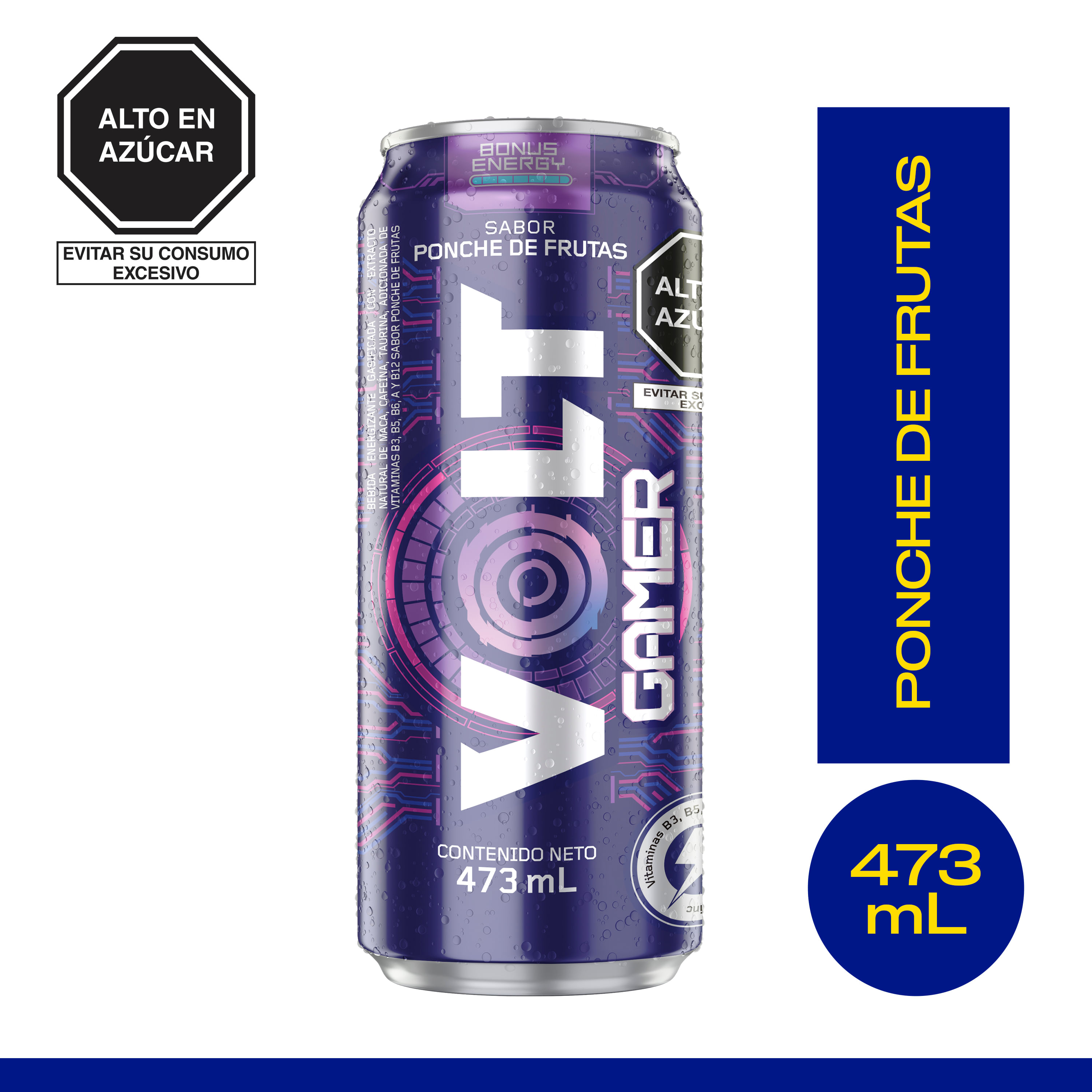 Bebida Energizante VOLT Gamer Lata 473ml