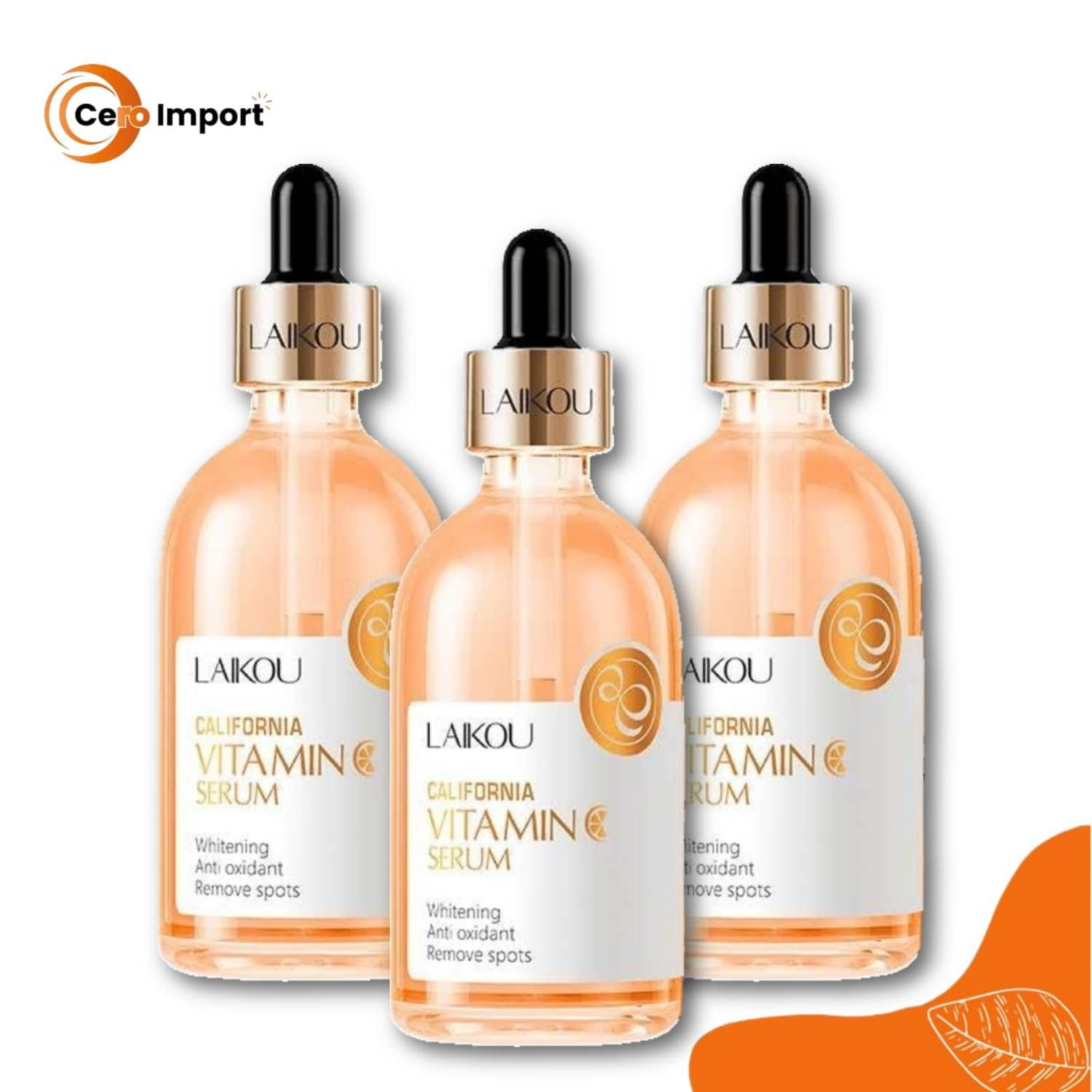 PACK 3 Serum California Vitamina C - Laikou