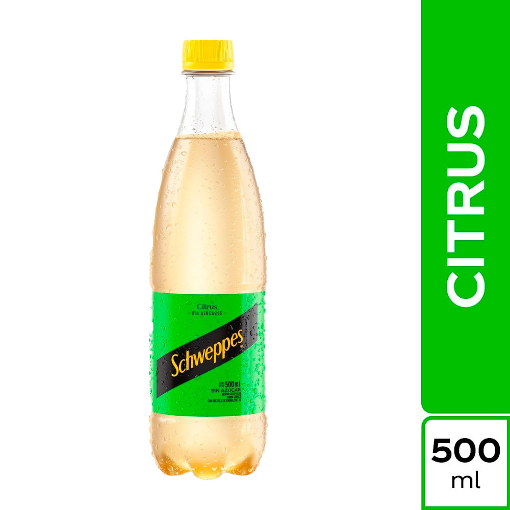 Ginger Ale SCHWEPPES Citrus Botella 500ml