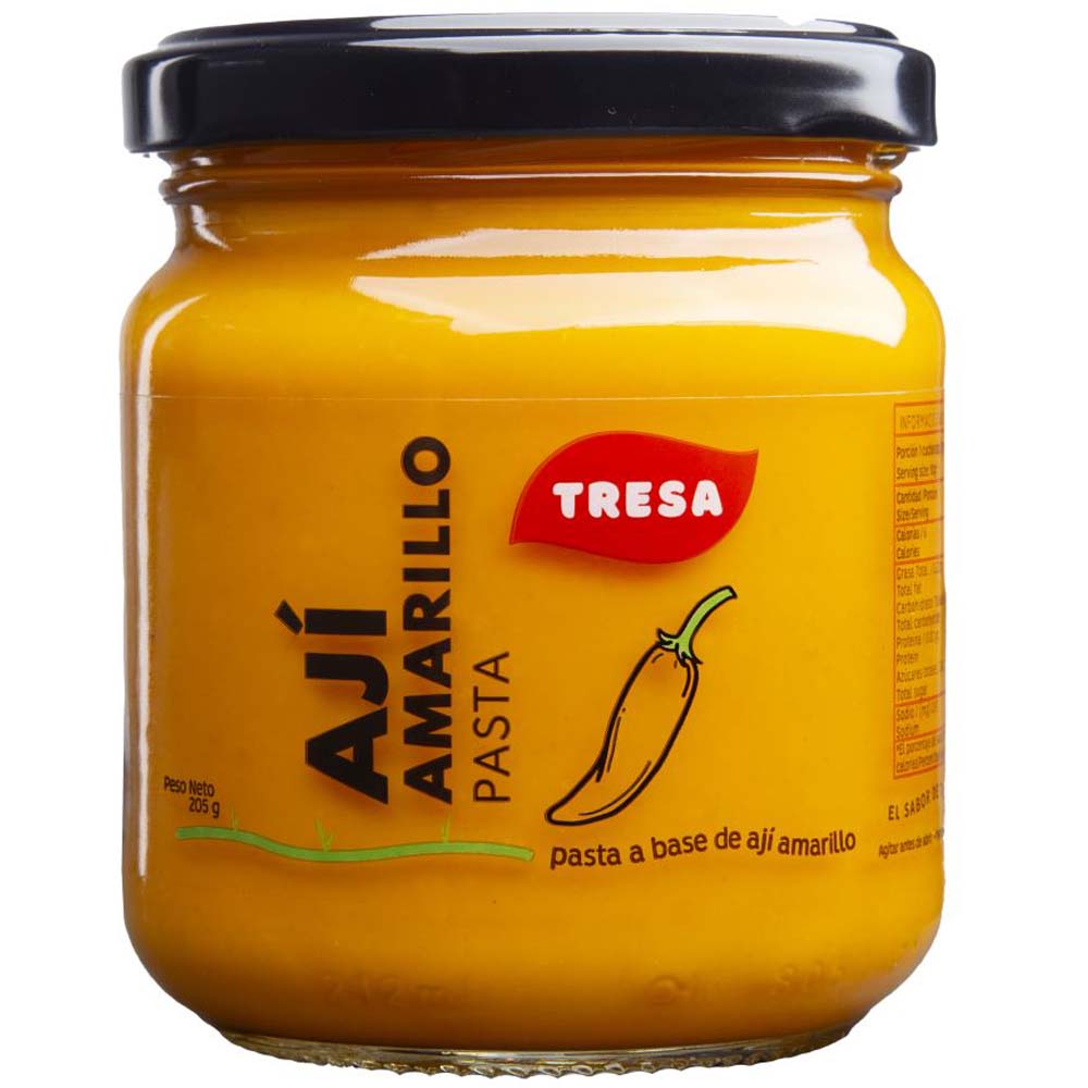 Ají Amarillo en Pasta TRESA Frasco 205g