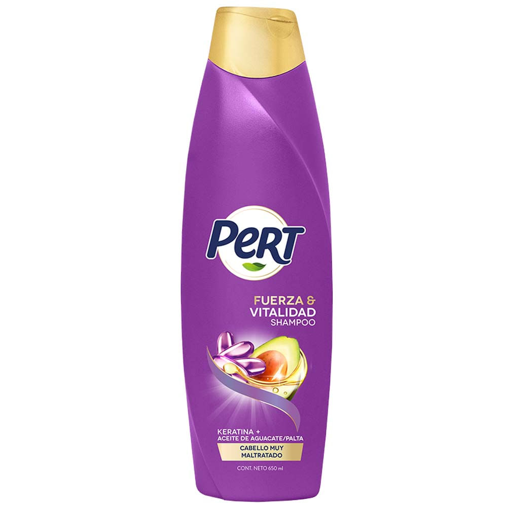 Shampoo PERT Fuerza Keratina Frasco 650ml