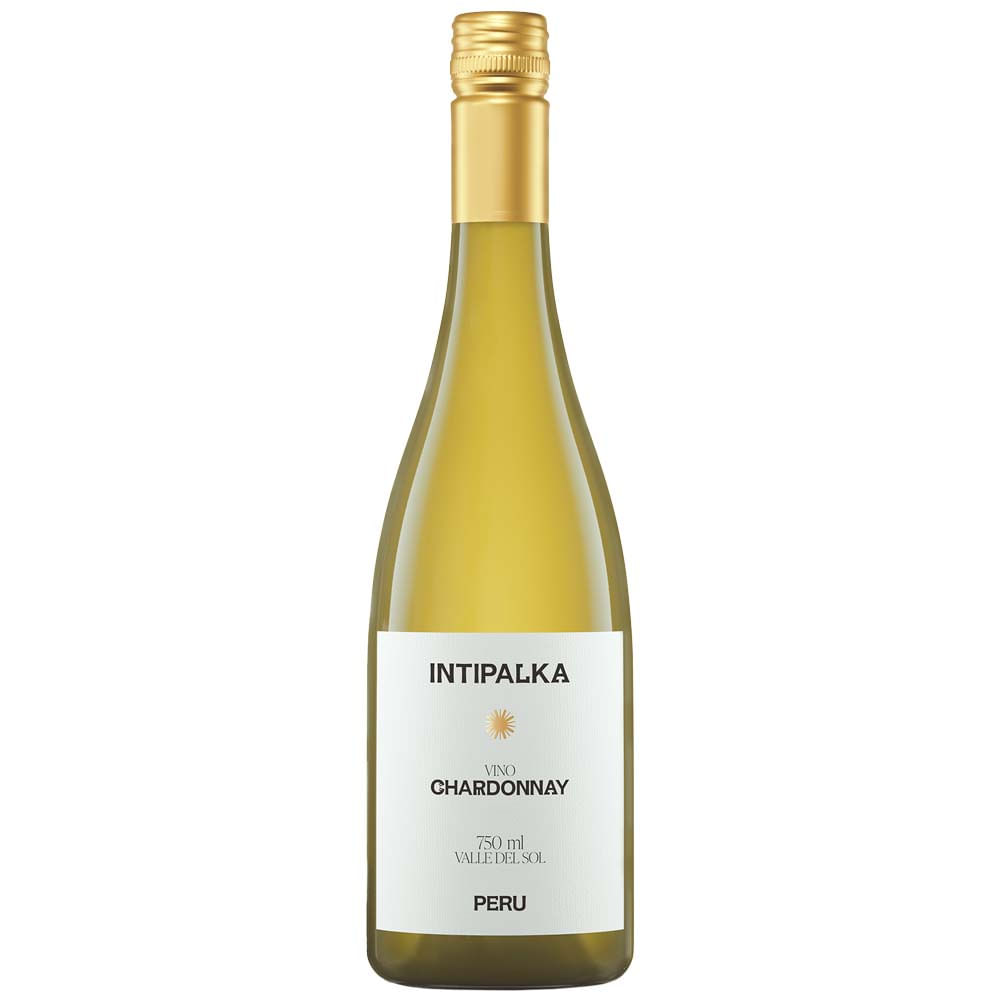 Vino Blanco INTIPALKA Chardonnay Botella 750ml