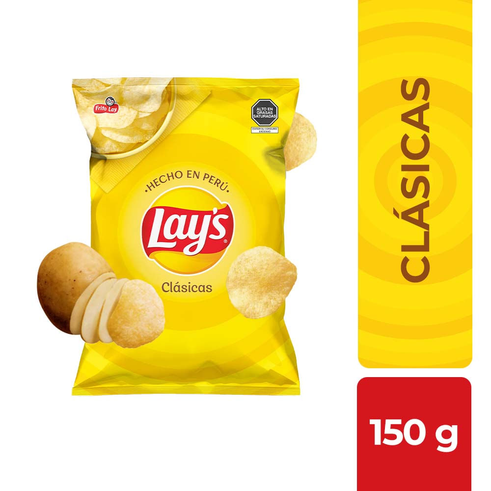 Papas LAY'S Clásicas Bolsa 150g